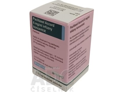 Paclitaxel Accord 6 mg/ml - 1x5 ml
