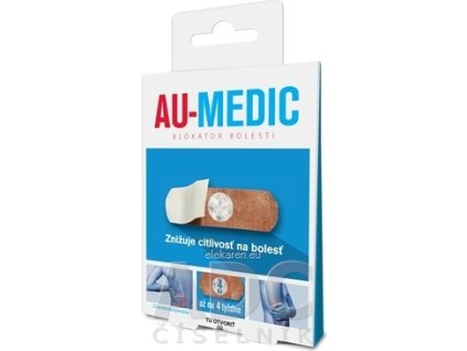 AU-MEDIC blokátor bolesti - 1x4 ks
