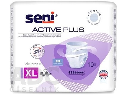 Seni ACTIVE PLUS Extra Large - 1x10 ks