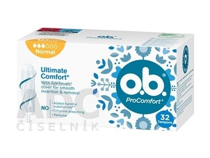 O.B.PROCOMF.NORMAL TAMPONY(IN18)32K