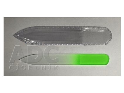 PILNÍK SKLENENÝ 9 cm farebný - 1x1 ks
