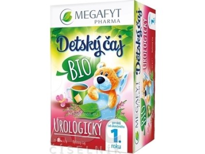 MEGAFYT Detský čaj BIO UROLOGICKÝ - bylinný čaj (od ukončeného 1. roku) 20x2 g (40 g)