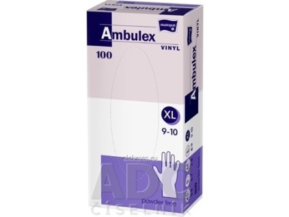 Ambulex rukavice VINYL - 1x100 ks