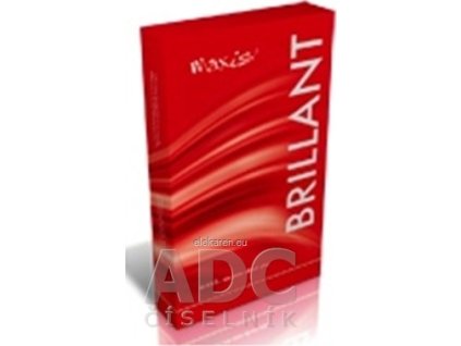 MAXIS BRILLANT LÝTKOVÉ PANČUCHY - veľkosť 4, (II.KT), normálne, bez špice, čierne 1x1 pár