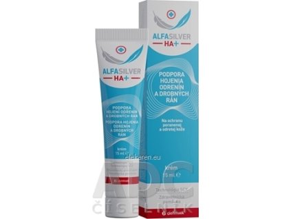 ALFASILVER HA+  KREM NA RANY 15ML