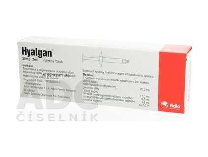 Hyalgan 20 mg/2 ml - 1x2 ml