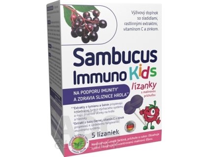 SAMBUCUS IMMUNO KIDS LIZANKY 5KS
