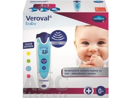 VEROVAL Baby Bezdotykový infračervený teplomer - 1x1 ks