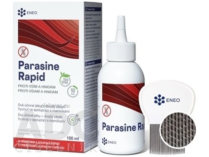 Parasine Rapid roztok proti všiam a hnidám ENEO - 1x1 set