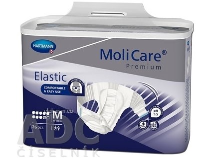 MoliCare Premium Elastic 9 kvapiek M - 1x26 ks