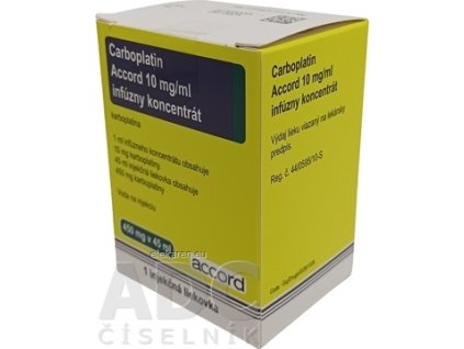 Carboplatin Accord 10 mg/ml - 1x45 ml