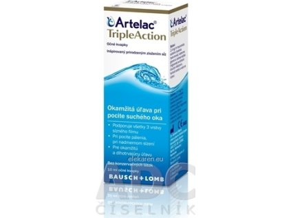 ARTELAC TRIPLEACTION GTT OPH 10ML
