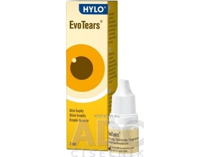 EVOTEARS OCNE KVAPKY 3ML STERILNE