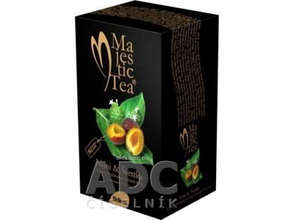 Biogena Majestic Tea Noni & Slivka - ovocno-bylinná zmes 20x2,5 g (50 g)