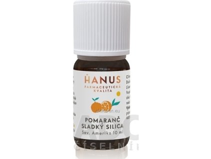 HANUS SILICA POMARANČ SLADKÝ - 1x10 ml