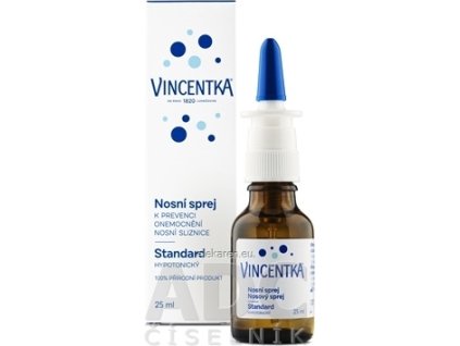 VINCENTKA NOSOVÝ SPREJ STANDARD hypotonický - 1x25 ml
