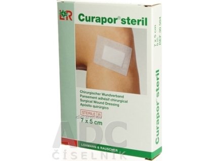 CURAPOR KRYTIE NA RANY S VANKÚŠIKOM 7x5 cm - 1x5 ks