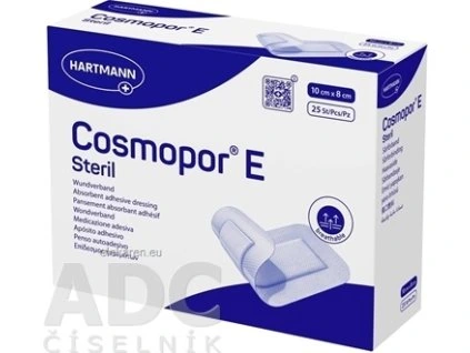 COSMOPOR E STERILNY 10X8CM 25KS