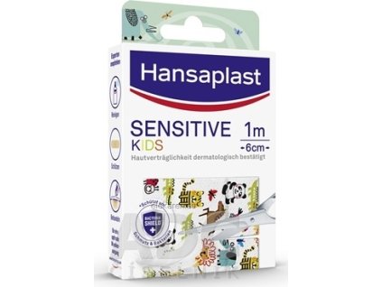 Hansaplast SENSITIVE KIDS Zvieratká - 1x1 ks