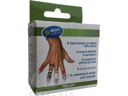 MEDIC Bandáž Finger Modrá - 1x1 ks