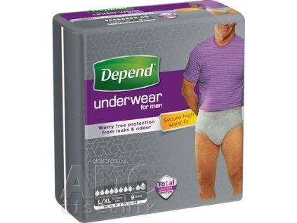 DEPEND MAXIMUM L/XL pre mužov - 1x9 ks