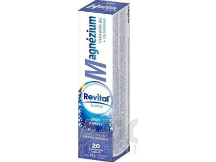Revital Magnézium + B6 šumivý - 1x20 ks