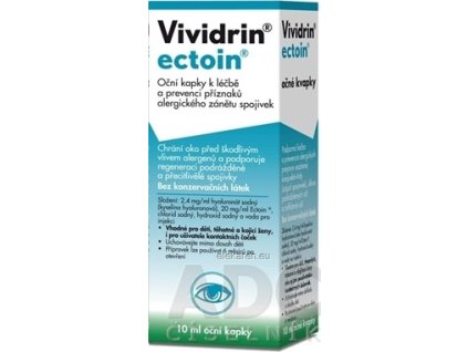 VIVIDRIN ECTOIN OCNE KVAPKY 1X10ML