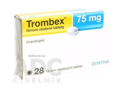 Trombex 75 mg filmom obalené tablety - 1x28 ks