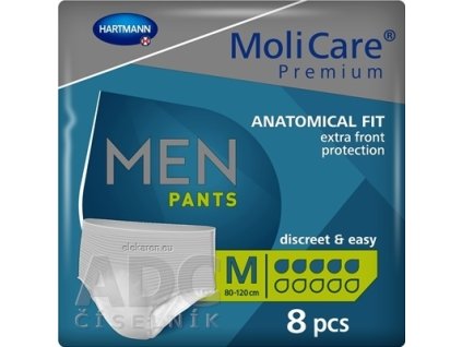 MoliCare Premium MEN PANTS 5 kvapiek M - 1x8 ks