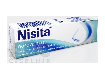 Nisita nosová masť - 1x10 g