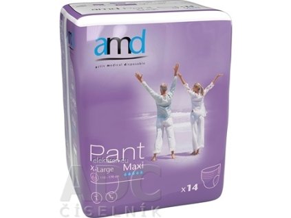 AMD PANT MAXI XLARGE PL.N.NAVL.14KS