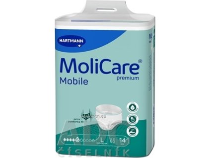 MoliCare Premium Mobile 5 kvapiek L - 1x14 ks