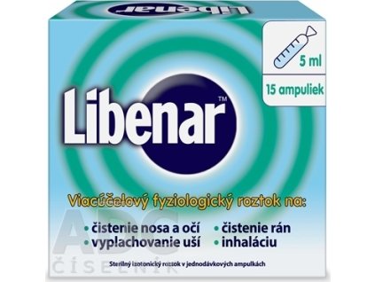 Libenar Viacúčelový fyziologický roztok - 15x5 ml