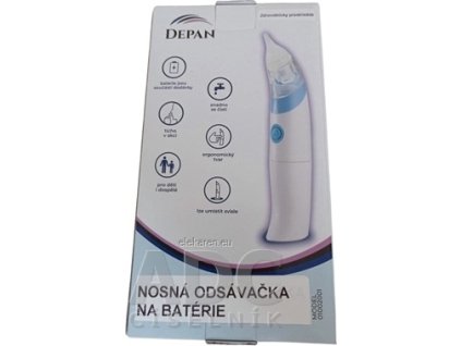 DEPAN Nosová odsávačka na batérie model 01002001 - 1x1 ks
