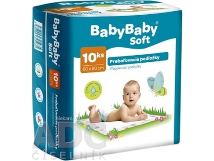 BabyBaby Soft Podložky prebaľovacie - 1x10 ks