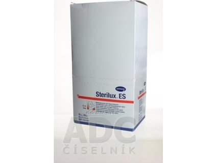 STERILUX ES kompres sterilný - so založenými okrajmi 17 vlákien 8 vrstiev (10x20 cm) 25x2 (50 ks)