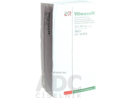 VLIWASOFT KOMPRESY NESTERILNÉ 10x20 cm - 1x100 ks