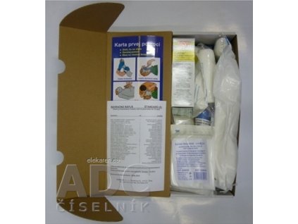 Panacea NÁPLŇ do nástennej lekárničky ŠTANDARD E - 1x1 ks