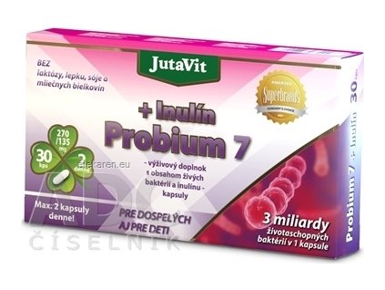 JutaVit Probium 7 + Inulín - 1x30 ks