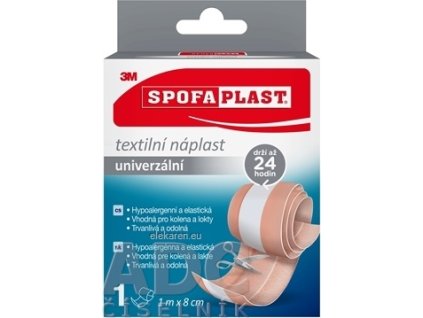 3M SPOFAPLAST č.164 Textilná náplasť - 1x1 ks