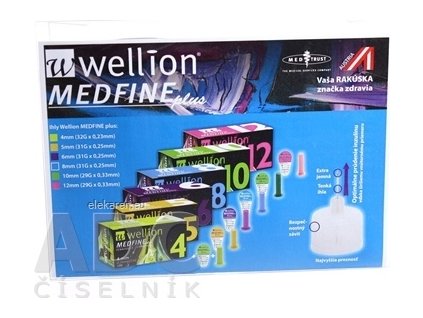 Wellion MEDFINE plus Penneedles 12 mm - 1x1 set