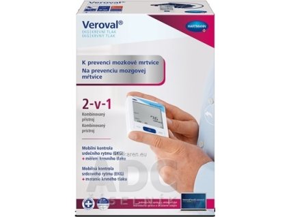 Veroval EKG a KRVNÝ TLAK prístroj 2v1 - 1x1 ks