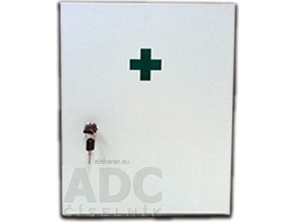 LEKARNICKA VELKA BIELA ZAVESNA 1X1K