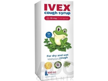 IVEX sirup na kašeľ - 1x100 ml