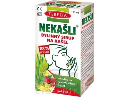 TEREZIA NEKAŠLI bylinný sirup na kašeľ - 1x150 ml