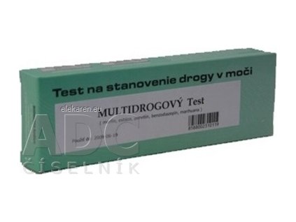 BIOGEMA MULTIDROGOVÝ TEST JEDNOKROKOVY - 1x1 ks