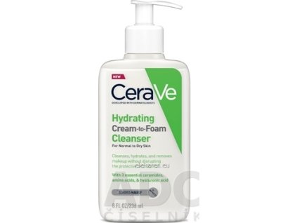 CeraVe ČISTIACI PENIVÝ KRÉM - 1x236 ml
