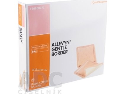 ALLEVYN Gentle Border Krytie na rany - 1x10 ks