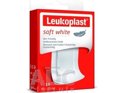 LEUKOPLAST SOFT WHITE - 1x10 ks