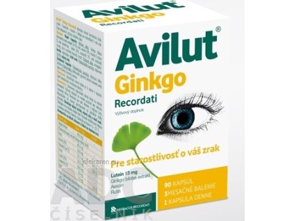 AVILUT Ginkgo Recordati - 1x90 ks